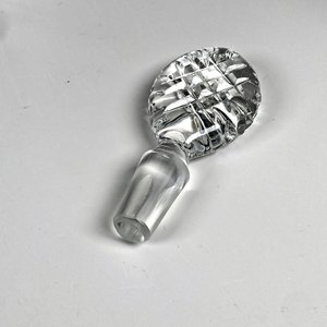 Jarra de Cristal Tallado con Tapa y Asa - Altura 31 cm - imagen 4