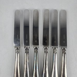 Juego de 6 Cuchillos de Postre Christofle Plateados - imagen 2