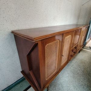 Bargueño Vintage con Puertas de Esterilla - imagen 5