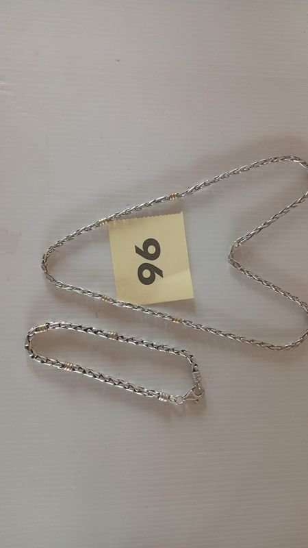 Juego de gargantilla y pulsera de plata - Accesorios de moda - imagen 3