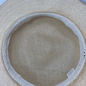 Lote de 3 Sombreros de Paja con Cintas y Flores Decorativas - imagen 4