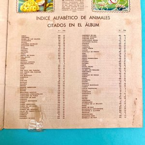 Álbum Antiguo de Figuritas "Animales de Todo el Mundo" - Editorial Fher - imagen 7
