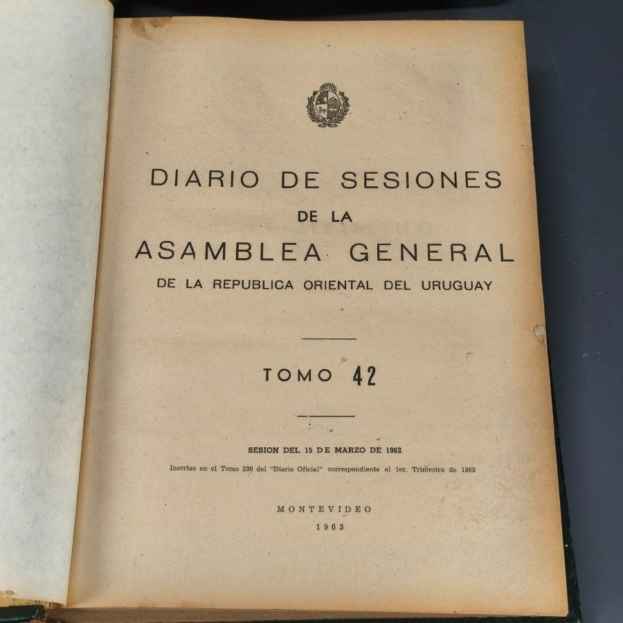 Diarios de la Cámara de Senadores. Dos tomos. Año 1963. - imagen 7