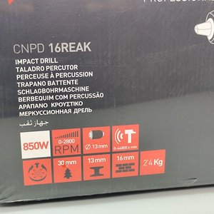 Taladro Percutor Casals CNPD 16REAK Profesional 850W 13mm Mandril Metálico - imagen 3