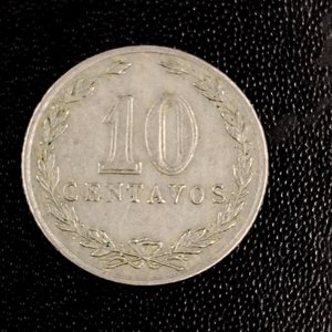 Moneda Argentina 10 Centavos Año 1897 - imagen 4