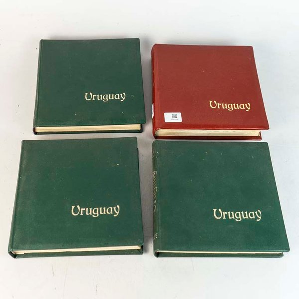 4 Tomos Uruguay Encuadernados Tapa Dura - imagen 1