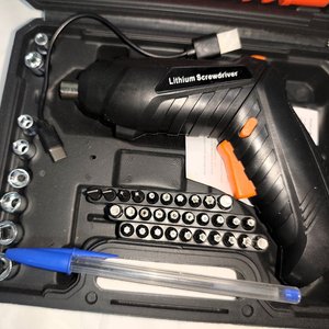 Atornillador Recargable Lithium Screwdriver con Accesorios y Valija - imagen 3
