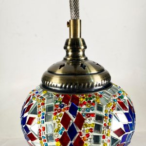 Colgante Turco Artesanal Multicolor - imagen 2