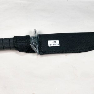 Bastón Retráctil de Metal con Mango Negro y Estuche - imagen 2
