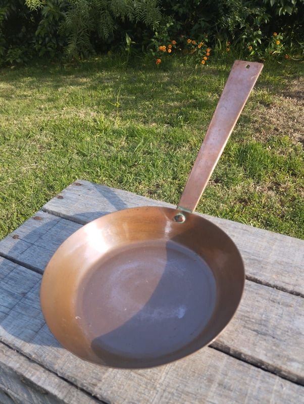 Lote siguiente: Sartén de cobre para cocina