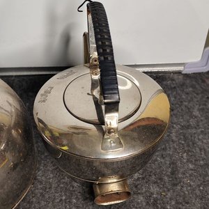 Dos Calderas Antiguas de Acero Inoxidable, Una Eléctrica TEM - imagen 10