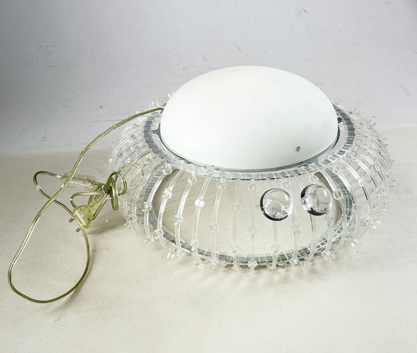 Colgante de diseño en metal acrílico y esmerilado