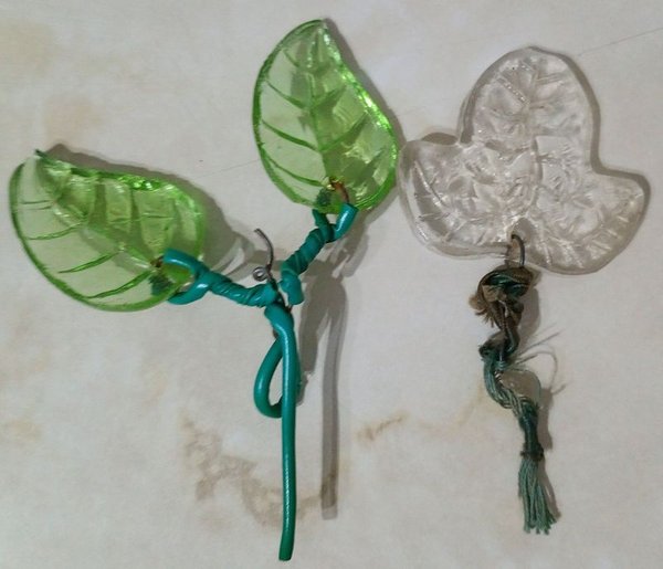 Lote de 3 Caireles Decorativos Antiguos para Lámparas de Techo