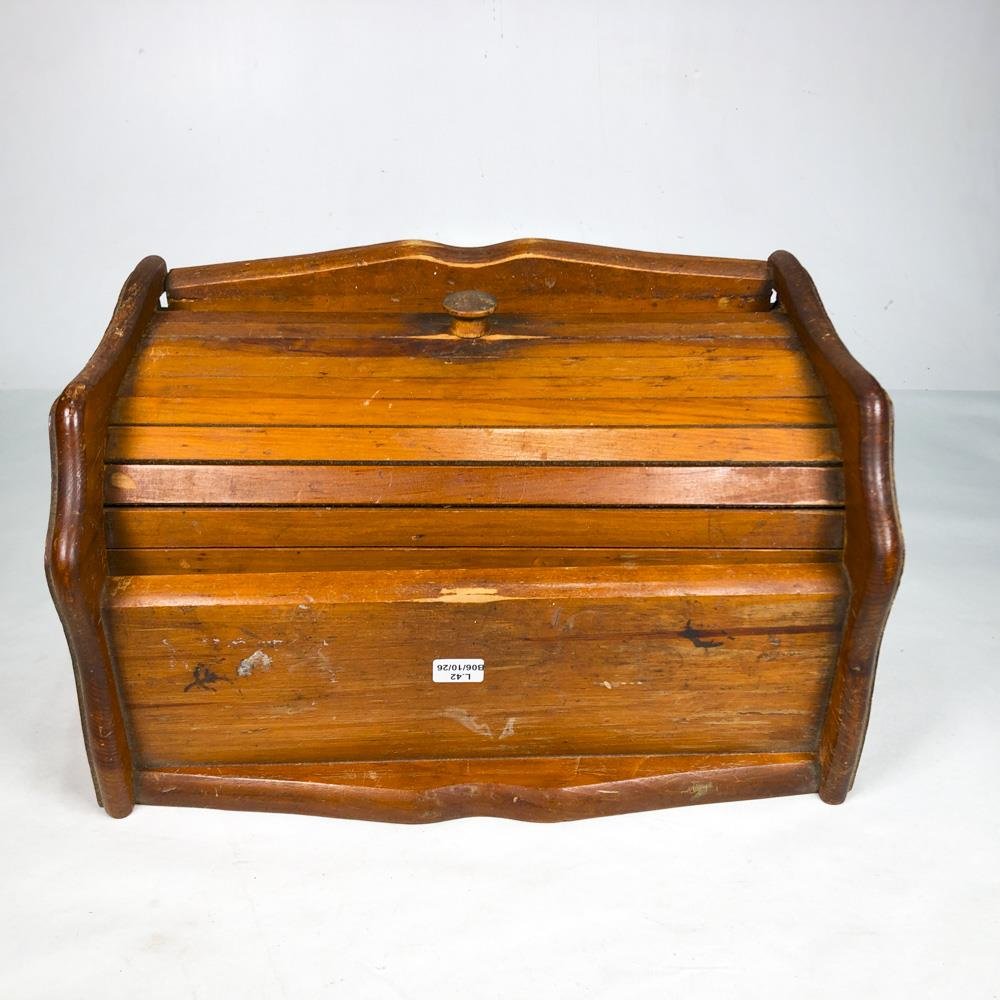 Panera de Madera con Tapa Abatible