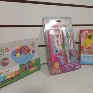 Juego de Equilibrio Luna Didacta, Kit Princesas para Colorear y Juego Electrónico Tetris - imagen 5