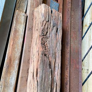 Durmiente de Madera Dura Rectangular 180x20x10 cm - imagen 5