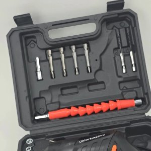 Destornillador Eléctrico Recargable con Set de Puntas y Tubos - imagen 4
