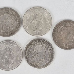 Lote anterior: Lote de 5 Monedas de Plata "El Gaucho" Uruguay 1961