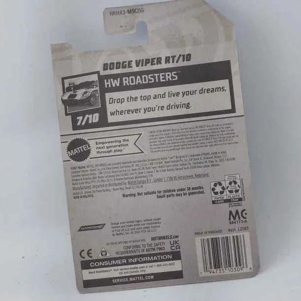 Hot Wheels Dodge Viper RT/10 Juguetes - imagen 3