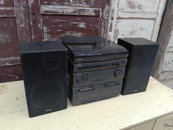 Equipo de música Philips en mal estado - imagen 4