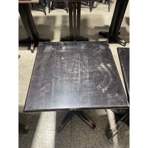 Par de Mesas Bar Cuadradas de Madera Delfino Álvarez - imagen 2