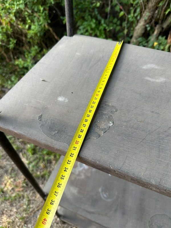 ESTANTERIA DE HIERRO Y MADERA 4 ESTANTES - imagen 1