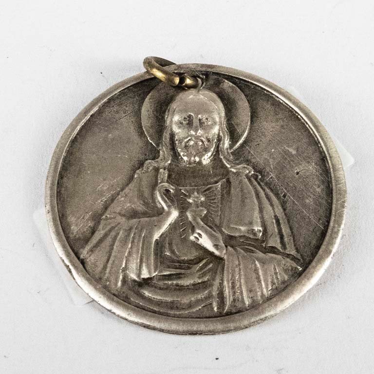 Lote anterior: Dije de plata con imagen de Jesús Cristo