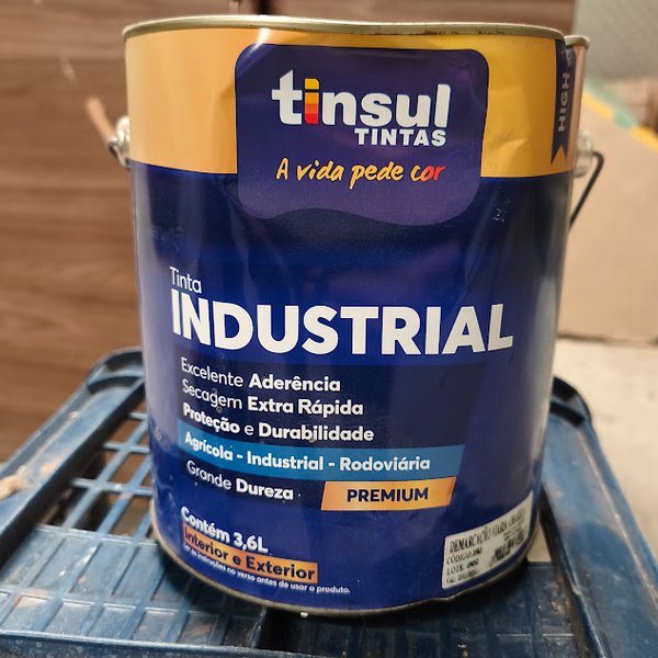 Pintura Industrial Tinsul Premium 3.6 Litros - imagen 1