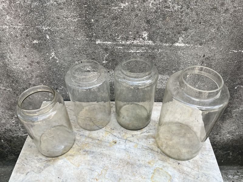 Jarras de vidrio claras para almacenamiento - imagen 2