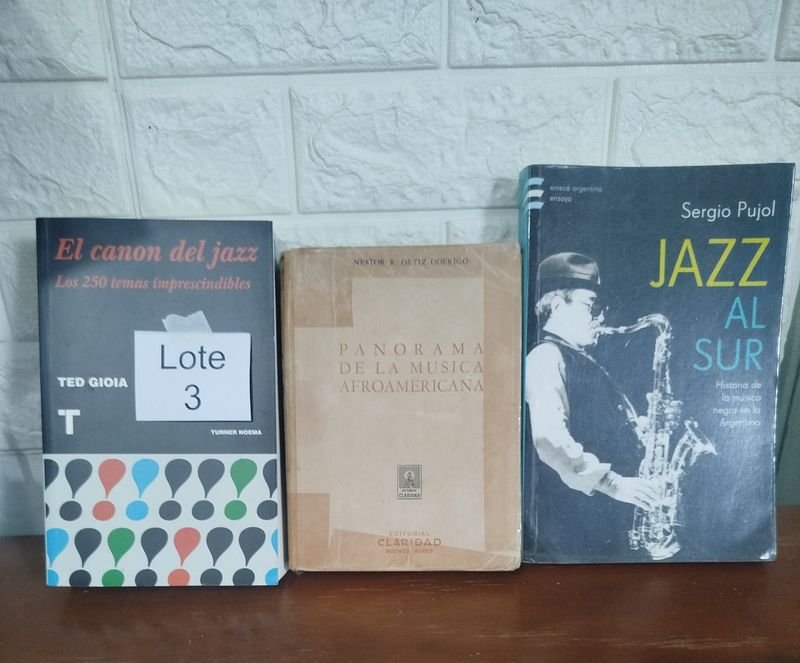 Trilogía de Libros sobre Jazz: El Canon del Jazz, Panorama de la Música y Jazz al Sur