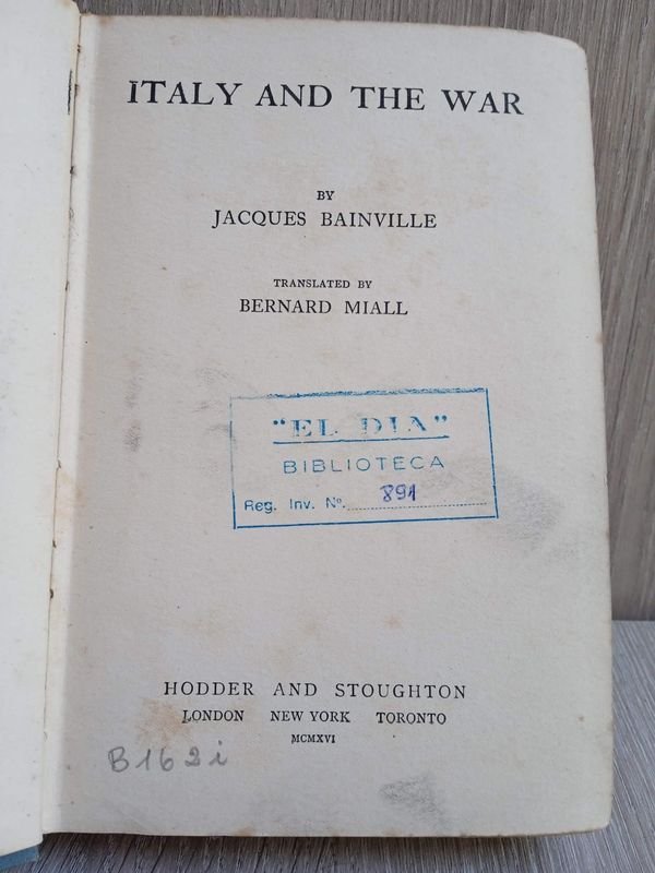 Libro raro de la Primera Guerra Mundial - imagen 2