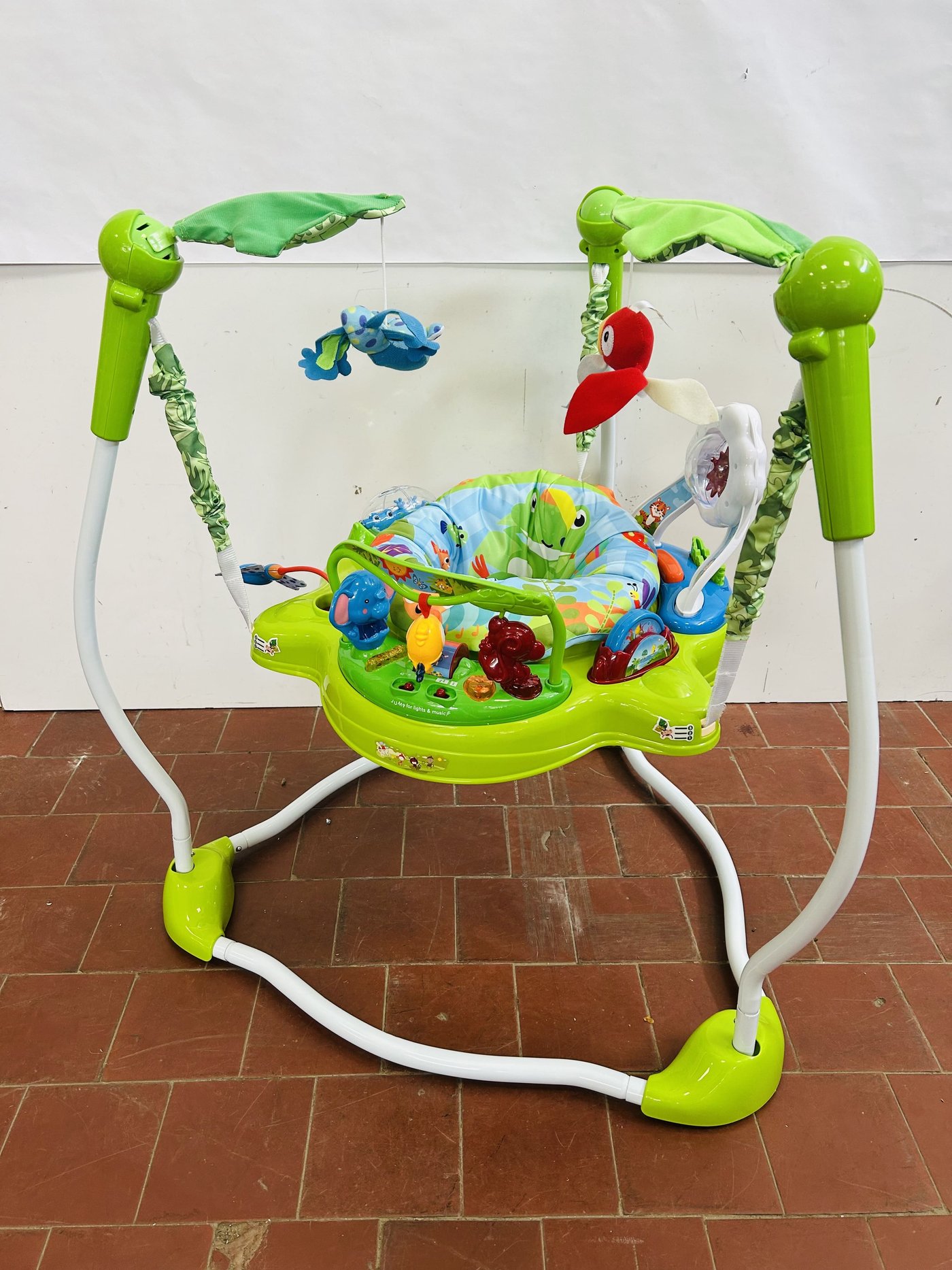 Baby Jumper Infantil con Juguetes y Música