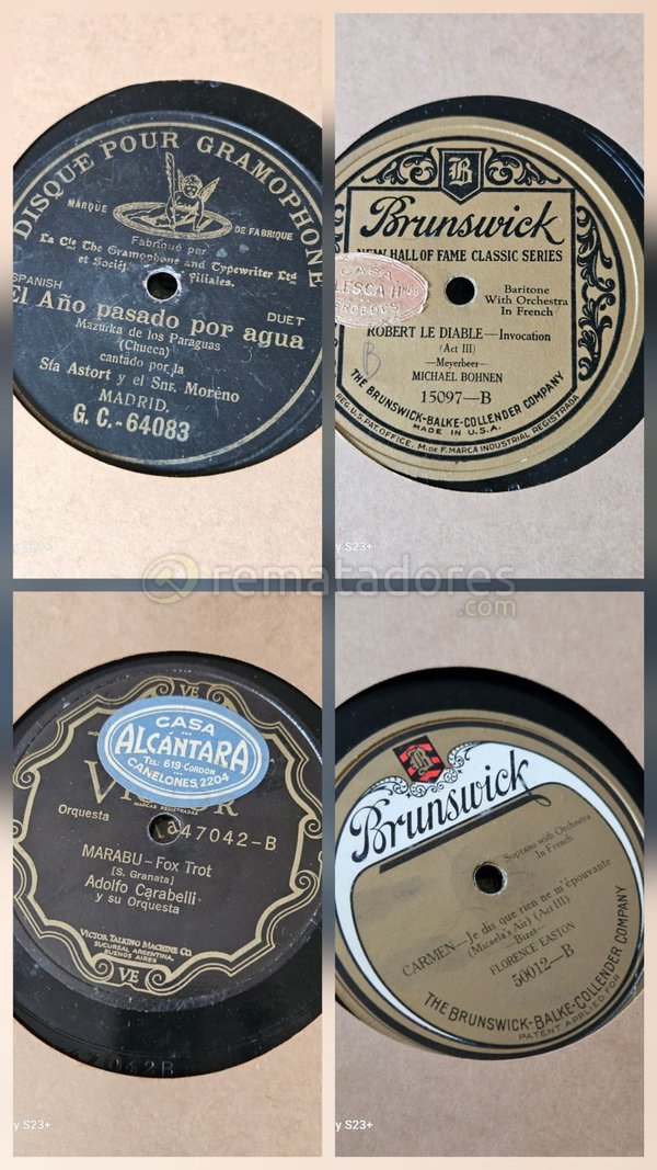 Discos de Vinilo Antiguos: "El Año del Señor" y "Carmen"