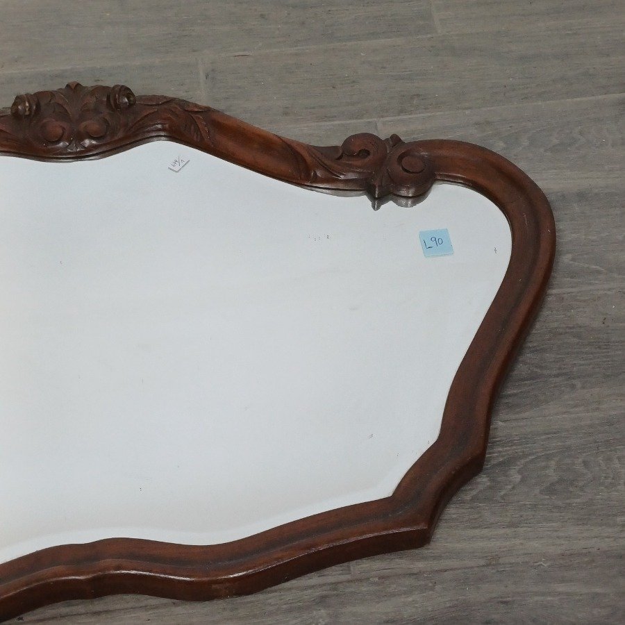 Espejo biselado estilo Francés de madera maciza - imagen 5