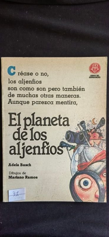 El Planeta de los Aljenifos por Adela Basch - Libros de Quirquincho - imagen 1