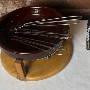 Lote anterior: Olla para Fondue Completa con Soporte de Madera y Pinchos