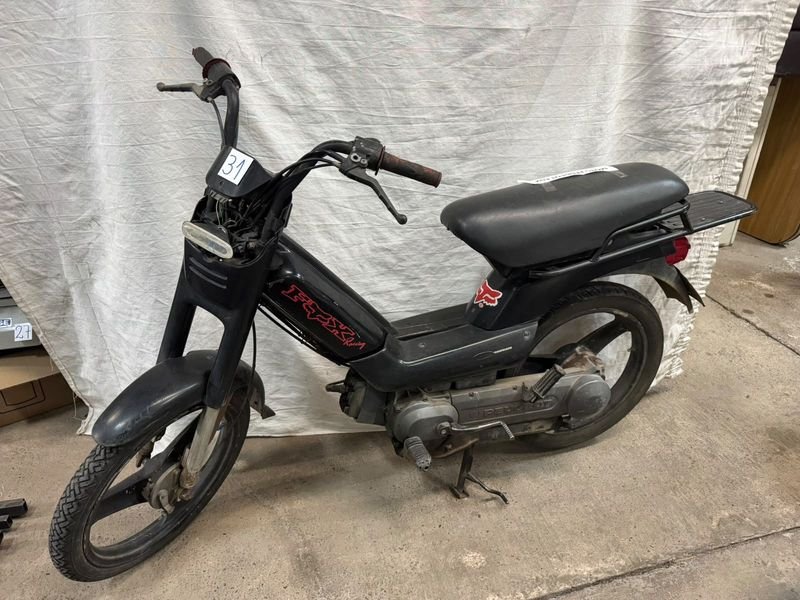 Motoneta Peugeot Fox Negra - Documentación al Día