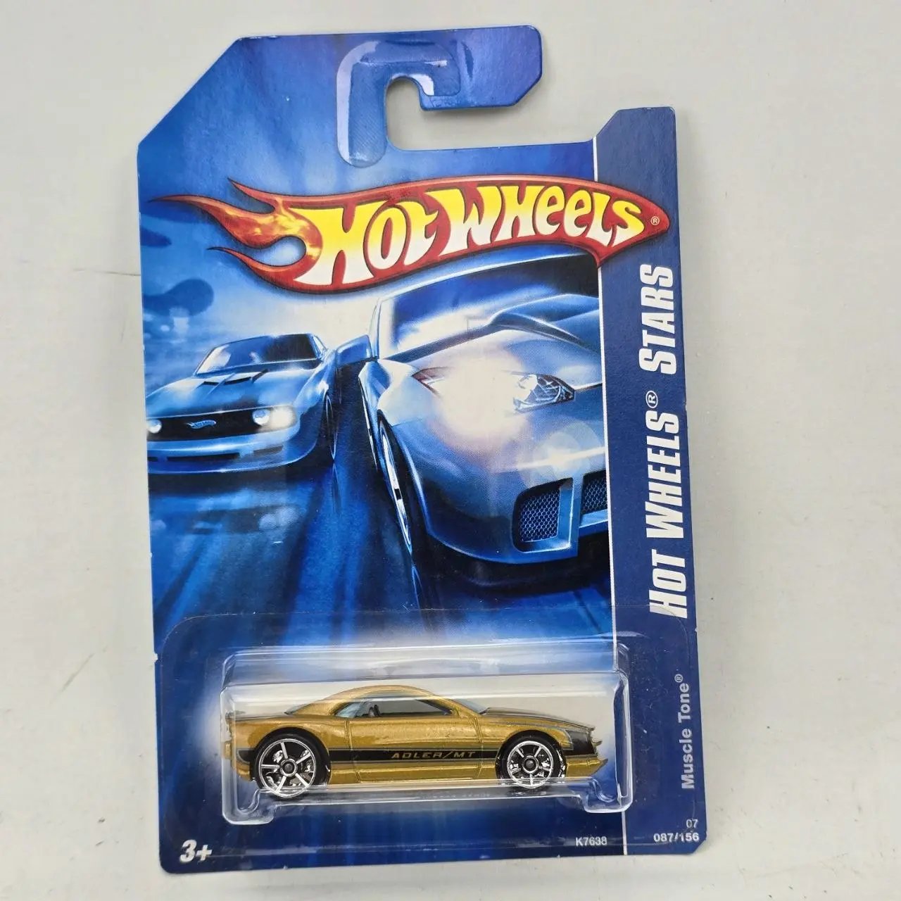 Hot Wheels Muscle Tone - Colección de Autos a Escala Dorados