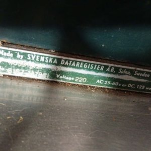 Caja Registradora Antigua Sweda Sueca de 1930 - imagen 6