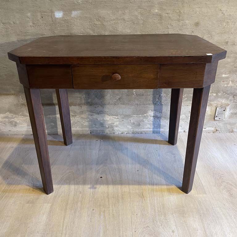 Mesita bar art deco con cajón - Medidas: 86x60x70cm