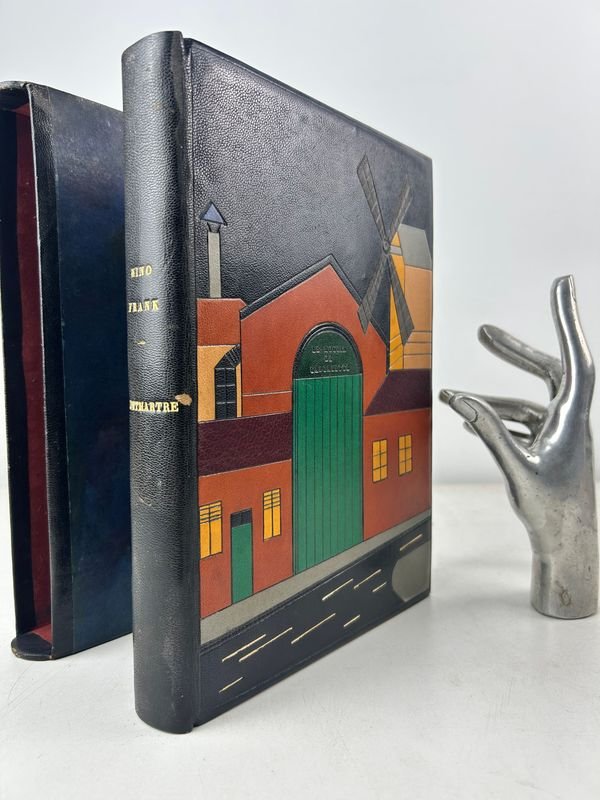 Libro de arte de Montmartre con ilustraciones de Pierre Mac Orlan