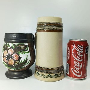 Jarra Artesanal con Diseño y Jarra Cervecera Estilo Alemán - imagen 2