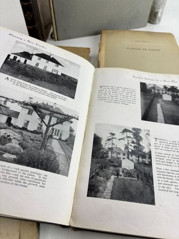 Colección de libros vintage sobre jardinería y plantas en varios idiomas - imagen 3