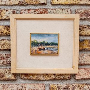 Lote anterior: Pintura "Playa" al Óleo de Aldo Curto - 12x9 cm