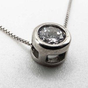 Cadena de Plata con "Punto de Luz" - 44cm - imagen 2