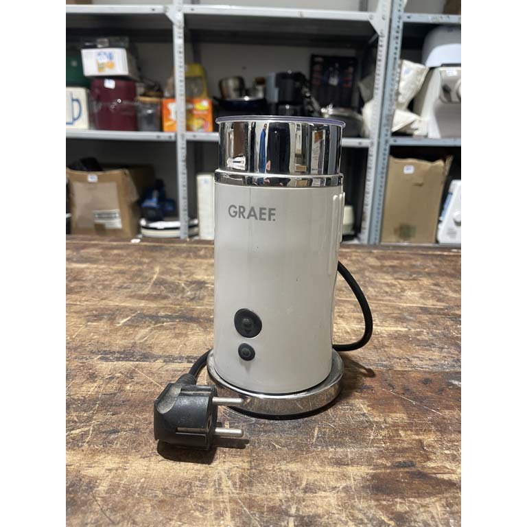 Espumador de Capuchino Eléctrico Graef Blanco