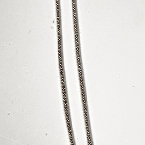 Cadena de Plata 925 con Colgante Ovalado de Piedra Negra - imagen 5