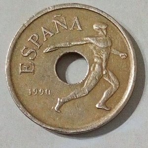 Moneda Conmemorativa Española 25 Pesetas Barcelona 1992 - Año 1990 - imagen 2