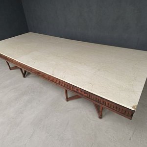 Mesa Estilo Inglés con Tapa de Mármol - imagen 5