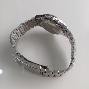 Reloj Orient Automático 3 Estrellas Acero Inoxidable Esfera Plateada - imagen 9